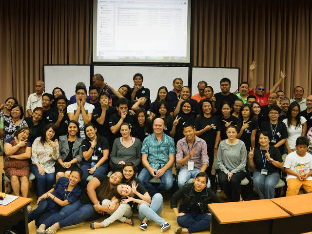 closing seminar at Xavier University, The Philippines (Mike McCue)